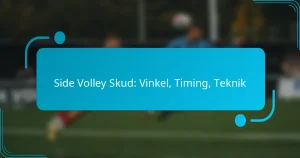 Side Volley Skud: Vinkel, Timing, Teknik